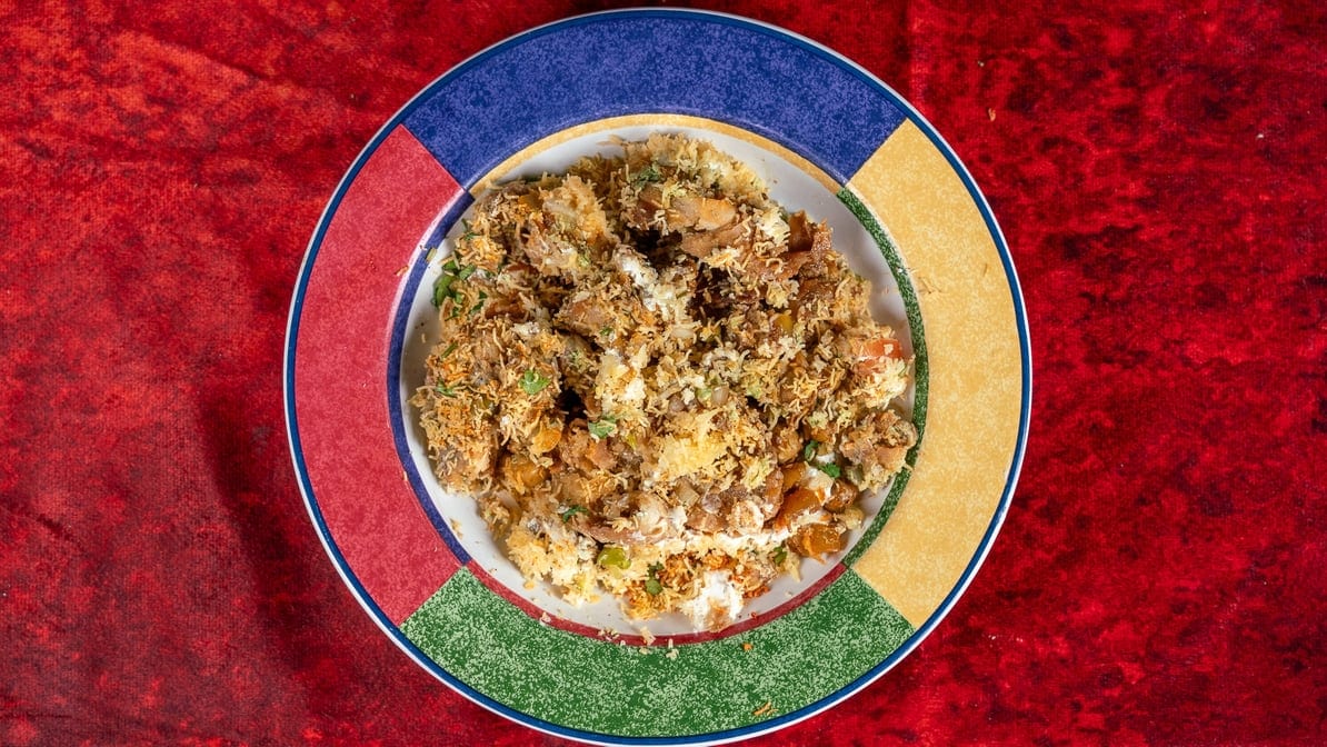 Samosa Chaat.