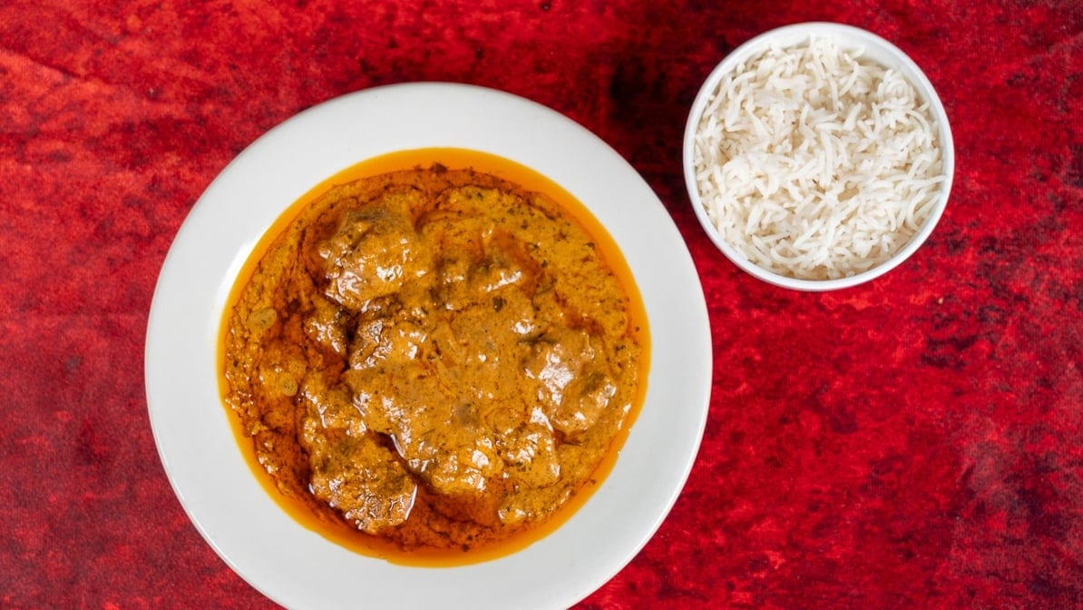 Korma Chicken.