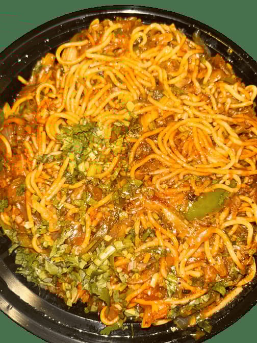 Veg Fried Noodles or Rice.