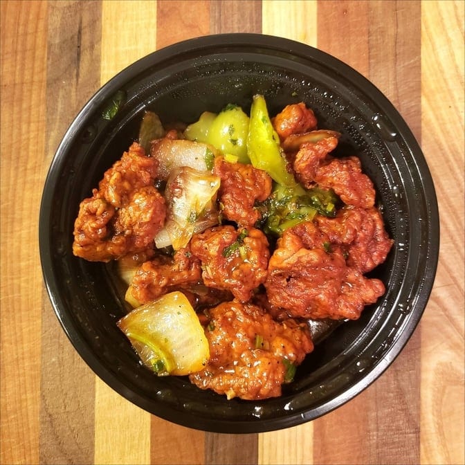 Chicken Manchurian.