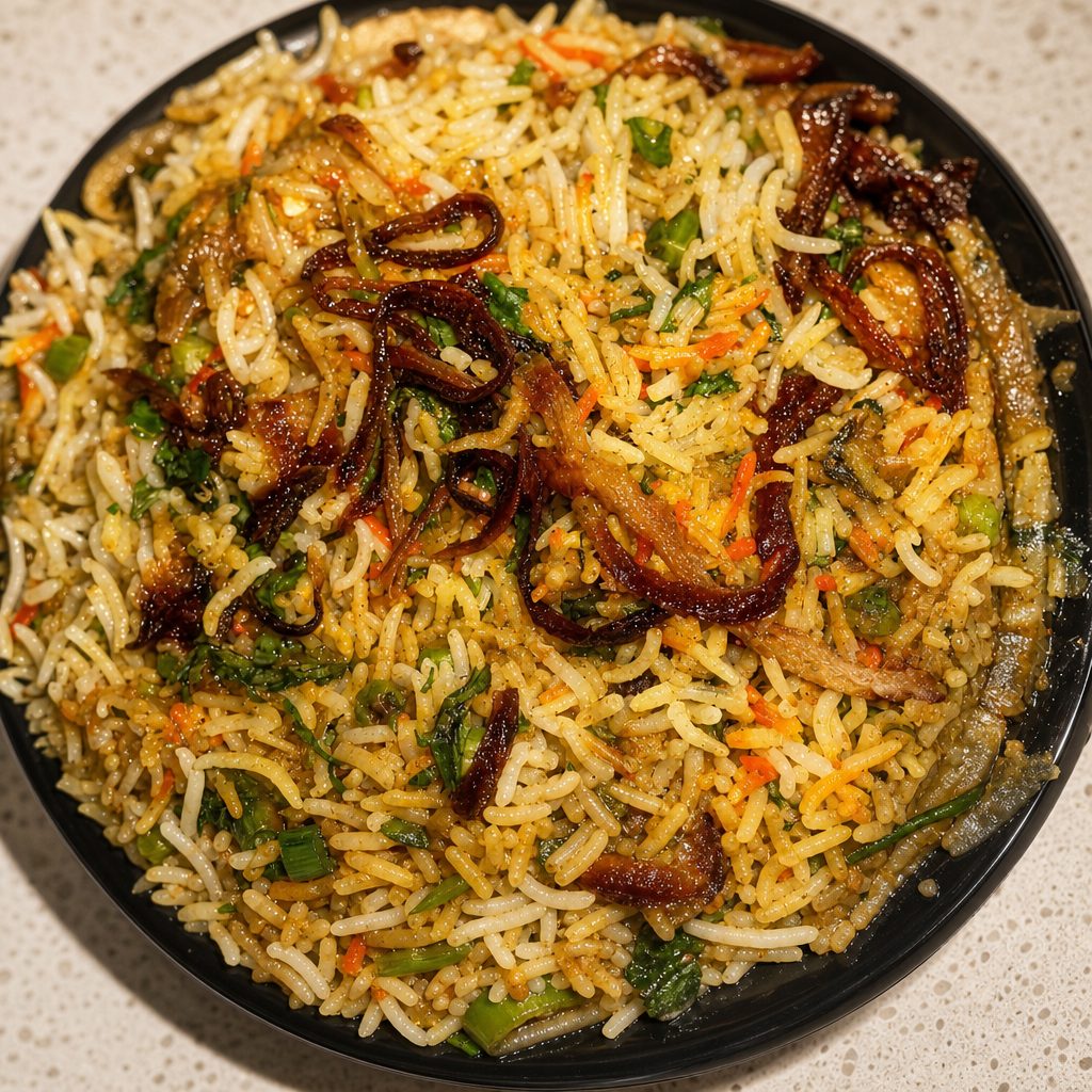 Veg Biryani.