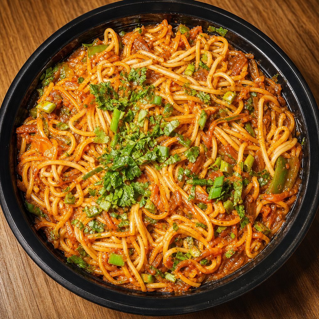 Veg Fried Noodles or Rice.