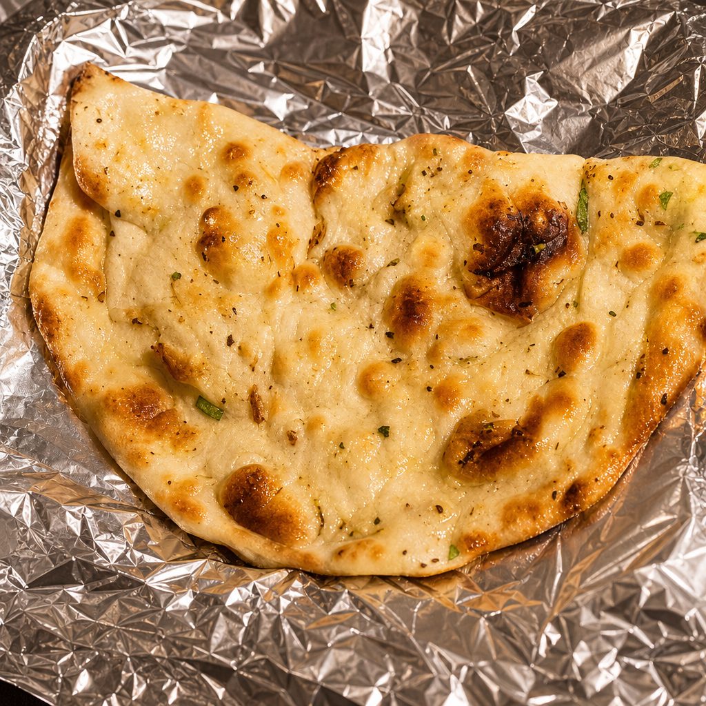 Butter Garlic Naan.