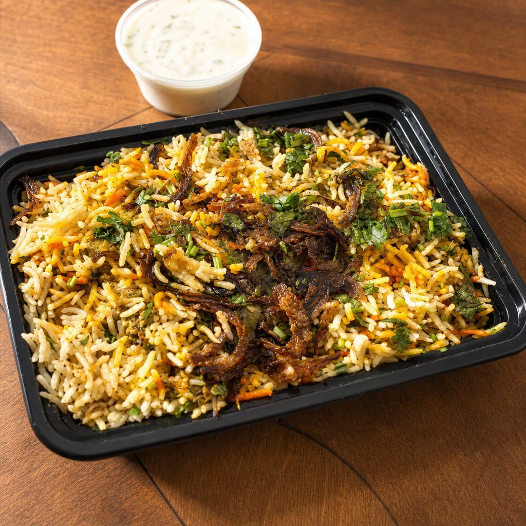 Chicken Biryani.