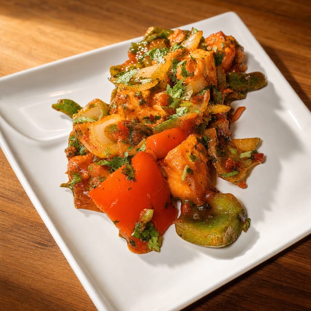 Chili Paneer.