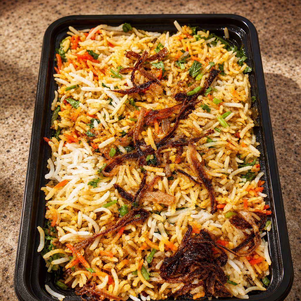 Lamb Biryani.