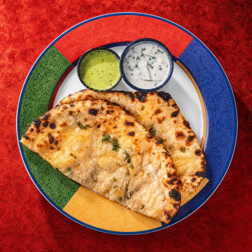 Cheese Garlic Naan.