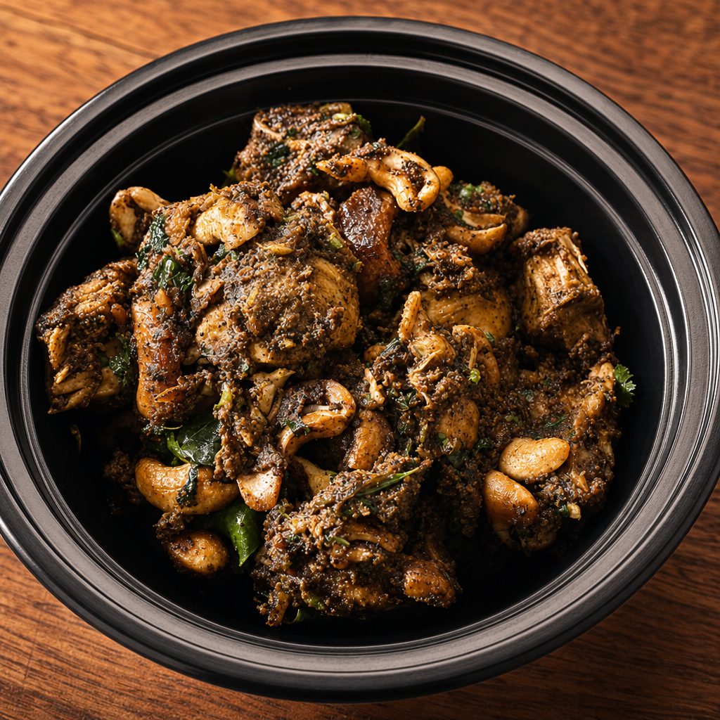 Karivepaku Kaju Chicken.